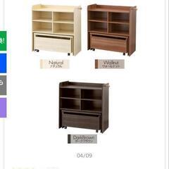 【値下げしました】ランドセルラック　デスク付き収納【3月15日追記　残り1セット】の画像