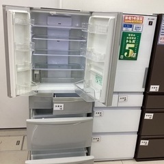 6ドア冷蔵庫 Panasonic NR-FV45V5-H 2019年製 451L