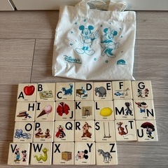 ディズニー英語システム　プレイアロング&アルファベット積み木の画像