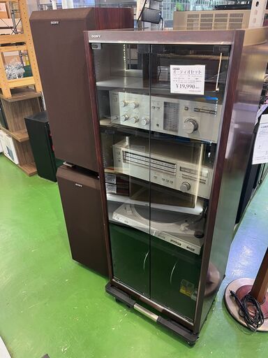 【愛品館八千代店】SONYオーディオセット（アンプ、チューナー、プレーヤー、スピーカー）