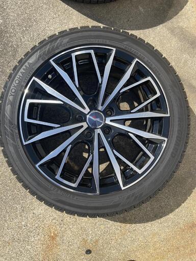 235/45R18 スタッドレスホイールセット4本 送料込み LEXUS IS 30後期