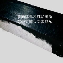 大工が作った木製2段階段の画像
