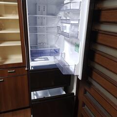 【2021年製】MITSUBISHI 三菱ノンフロン冷凍冷蔵庫 MR-CX30BKF-BR形300Lの画像