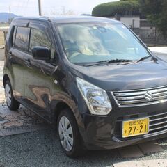 スズキ　ワゴンＲ　黒の画像