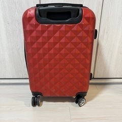 【受け渡し予定者確定】 難あり　キャリーケースの画像