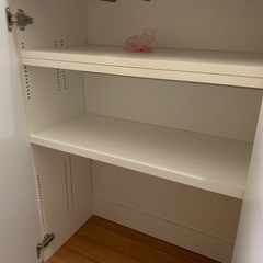 キャビネット　ホワイトの画像