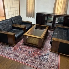 『お取引中』センターテーブル　（応接セットの一部）の画像