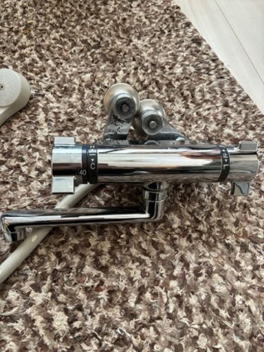 浴室用☆シャワー混合栓☆KVK☆KF800WT☆温度調節機能付き