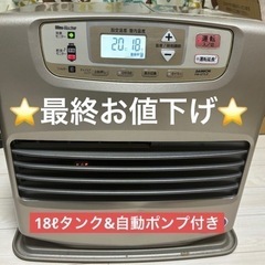 ⭐️最終お値下げ⭐️ダイニチ【DAINICHI】石油ファンヒータ...