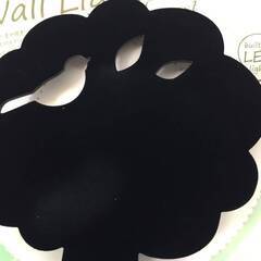 ♪0円あげます！【未使用品】Wall Light ウォールライト 木とことり LED 壁面取付タイプ 電池式 間接照明 インテリア 玄関 廊下 階段(NF231025)Zi-515-27Wの画像