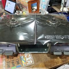 ✨安心の動作保証付✨リンナイ　2020年製　都市ガス用/ガステーブル　KSR670BKL【愛市IFC050251-104】