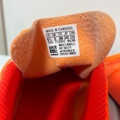 サッカー　靴　24.0cm シューズの画像