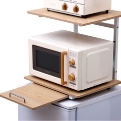 家具　冷蔵庫上ラック  の画像