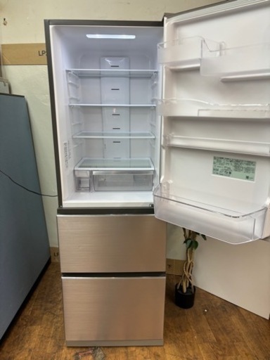 ⭐期間限定の特別値下げ！！I682 ? ジモティー限定価格！ 鋼板デザイン♪ HITACHI 冷蔵庫 (375L) ⭐ 動作確認済 ⭐