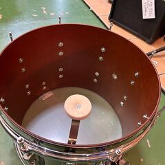 【愛品館八千代店】Pearl PRESIDET　マーチングスネア　15”×12”の画像