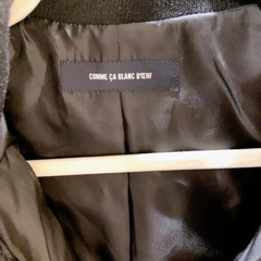 COMME CA BLANC D'CEUF＊ママコートの画像