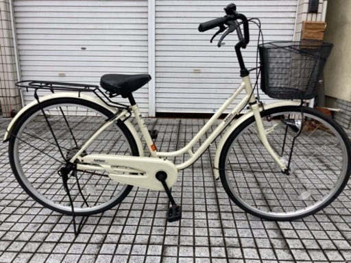 【26インチ自転車】LEDオートライト付　使用少ない❗️スペアキーあり　若林自転車　膳所店　SALE中❗️