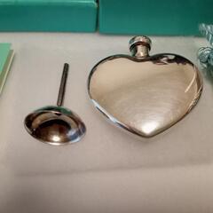 TIFFANY&CO.(ティファニー) アトマイザー パフュームボトル ハート SV925 スターリングシルバー 香水瓶　中古　長期保管品の画像