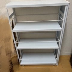 キッチン 隙間用 収納ワゴン