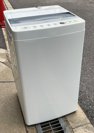 【RKGSE-131】特価！ハイアール/Haier/4.5kg/全自動洗濯機/JW-C45D/中古/2019年製/当社より近隣地域無料配達