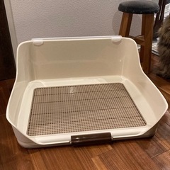 【値下げ】トイレトレー　しつけるウォールトレー　ペット用トイレ　犬用　