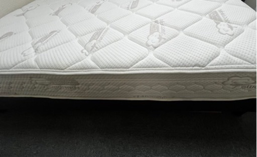 【美品】ダブルベッド　フレーム&マットレス