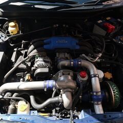 検査7年11月BRZ S HKSスーパーチャージャーGTS7040L/HKS車高調/STIエアロ/アドバンレーシング17インチ/サイバーナビ/地デジ/バックカメラ/ETCの画像