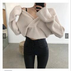 ニット2点セット（授乳にも）の画像