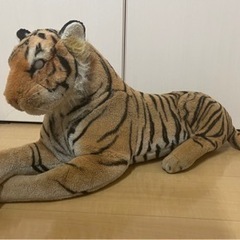 トラ　リアルぬいぐるみ(4月末まで)