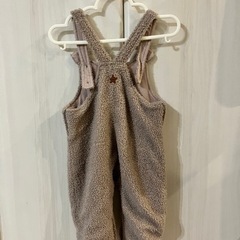 【値下げ】patit main/サロペット 80cmの画像