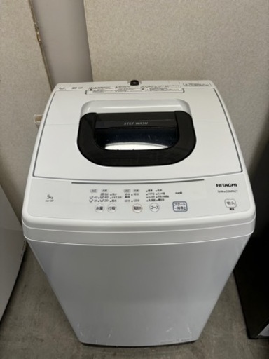 ⭐︎激安⭐︎HITACHI 2021年製 5kg 洗濯機 家電 生活家電 洗濯機