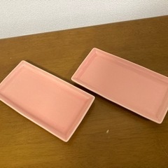 長平皿　２枚の画像