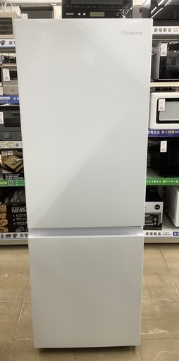 2ドア冷蔵庫　Hisense