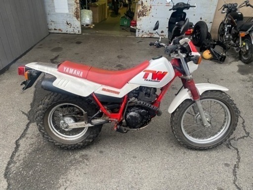 ヤマハ　TW200 書付　実動　初期型　オリジナル　ベース　部品取り　2JL
