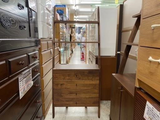 【愛品館 江戸川店 衣類収納】kagukuro（カグクロ）4段チェストラック ID:155-020139-007