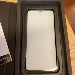 ニマソiPhone X 用ガラスフィルム1枚の画像
