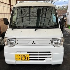 🔆検査満タン🔆　軽配送などに　後期ミニキャブバン　切替4WDパネルバン