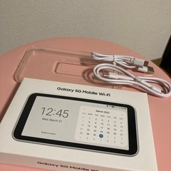 Galaxy 5G SCR01 ポケットWi-Fi