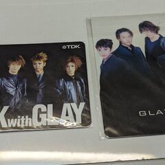 ☆ＧＬＡＹ　ノベルティ　下敷き　ＣＤホルダー　未使用品　の画像