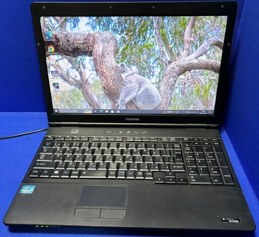 東芝ノートパソコン 15インチ B552/G core i7 3720QM メモリ16GB　SSD480GB★Windows10pro 64bit・動作品★愛媛県松山市より