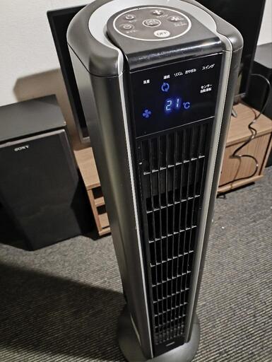 扇風機　タワーファン　TWNBIRD製　黒