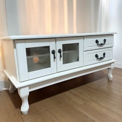 【3/15まで受付】6点セット！ホワイトインテリア 韓国インテリア 猫足インテリア の画像