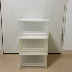 収納ケース３つの画像