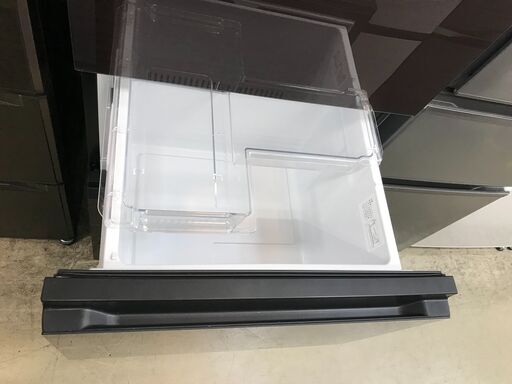ハイセンス 冷蔵庫 幅55cm 2020年 高年式 ファミリータイプ 282L ダークブラウン HR-G2801BR 3ドア 右開き 真ん中野菜室 自動霜取り ガラスドア 新生活 クリーニング済 堺市 石津【ジャングルジャングルサカイ石津店】