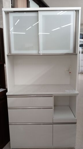 ★ジモティ割あり★ ニトリ レンジボード 白 H200×D45×W100 クリーニング済み TJ4701