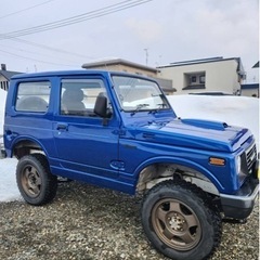 車検あり　スズキ　5MT JA11 ジムニー　ノーマル部品多数　SUZUKIの画像