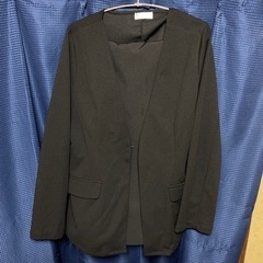 レディース　大きいサイズ　スーツ上下セット