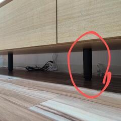 【引き取り早い方優先】無垢材テレビ台 3年使用の画像