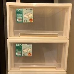 押入れ収納ネオテナーL23×2個の画像