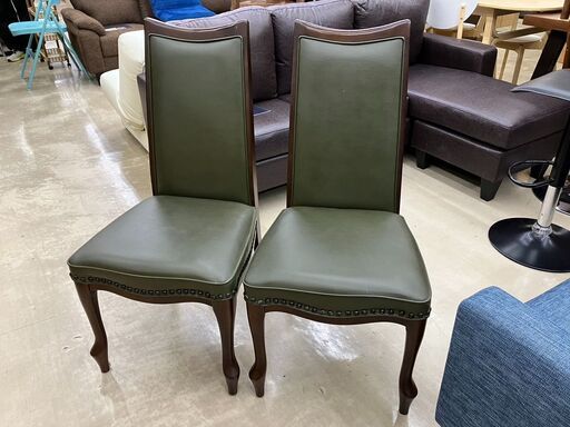 マルニ木工 ベルサイユ ダイニングチェア ロココ様式 2脚セット